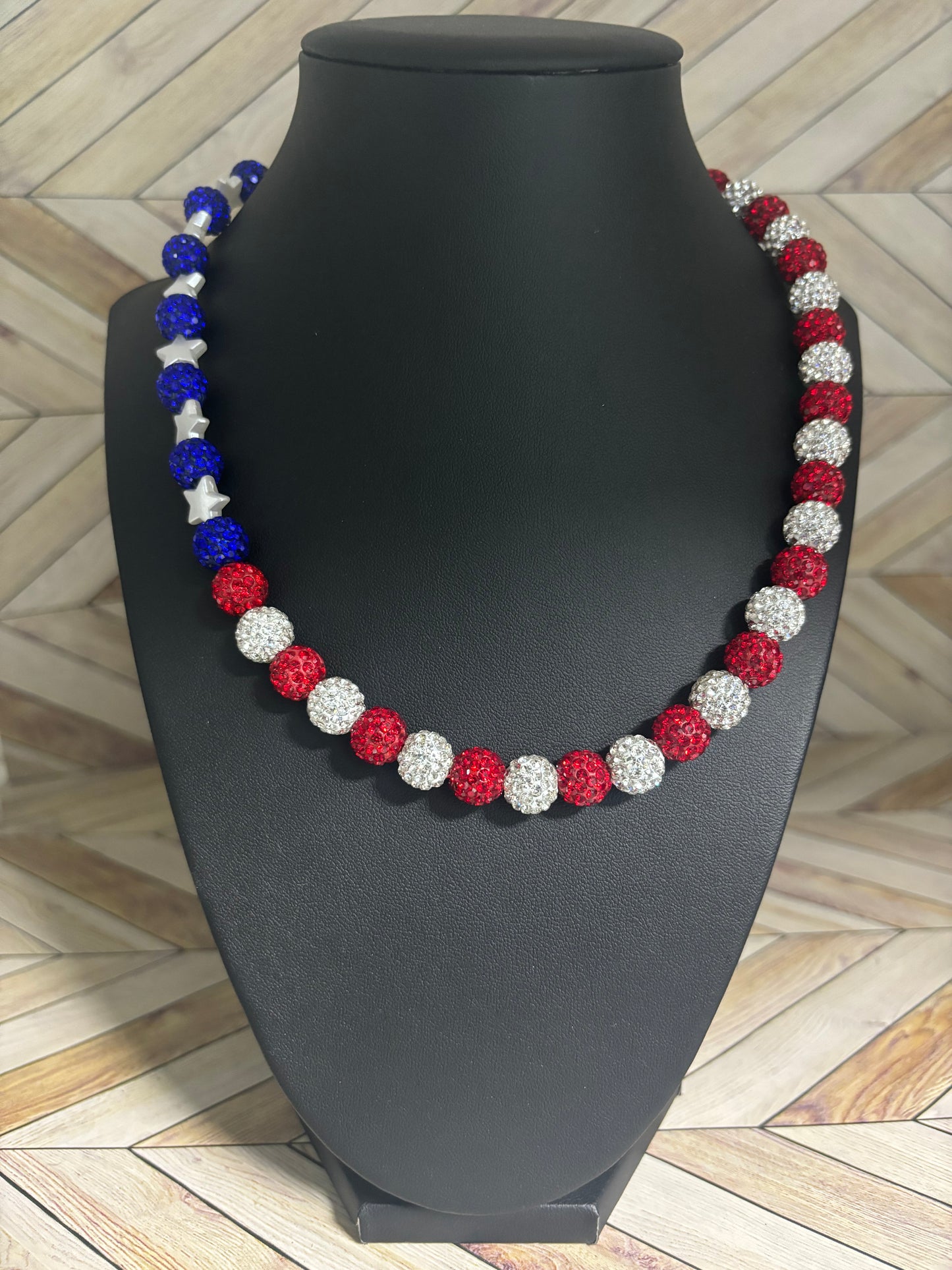 White Stars and Stripes