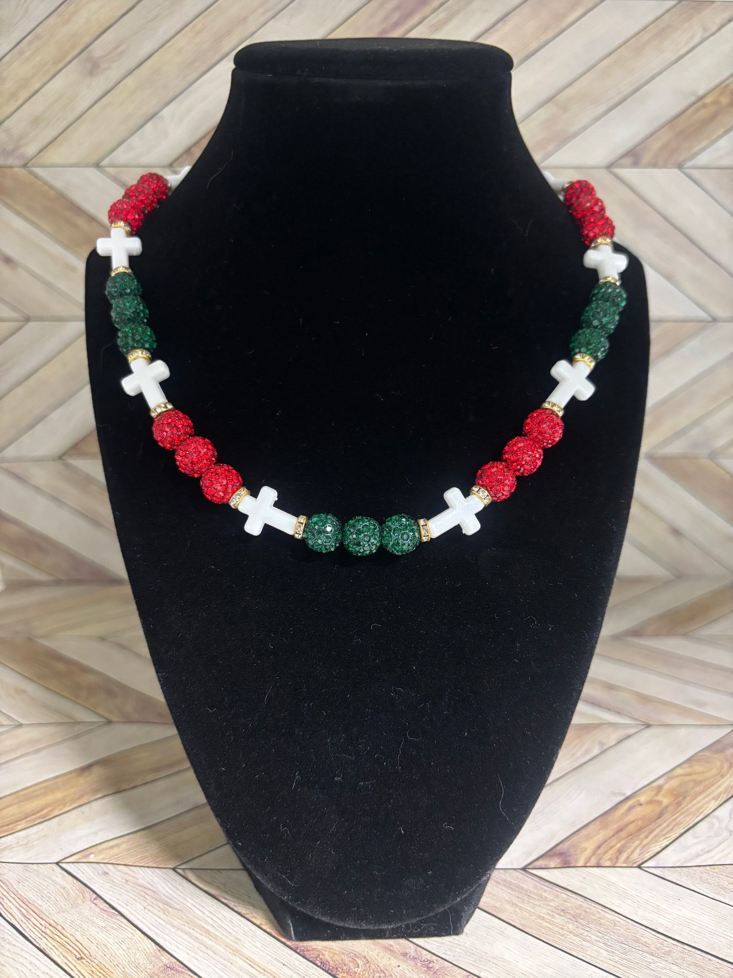 Mexico Mini Cross Necklace