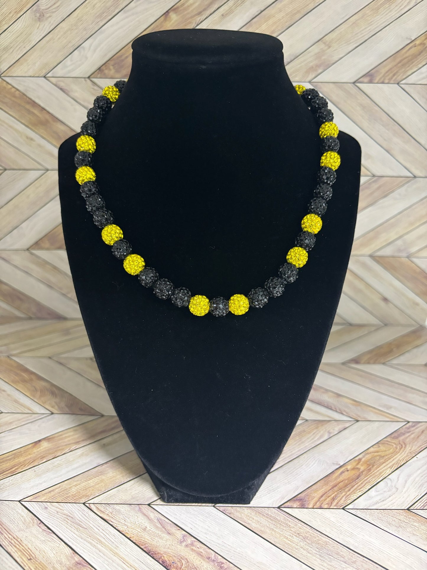 Black & Yellow Necklace