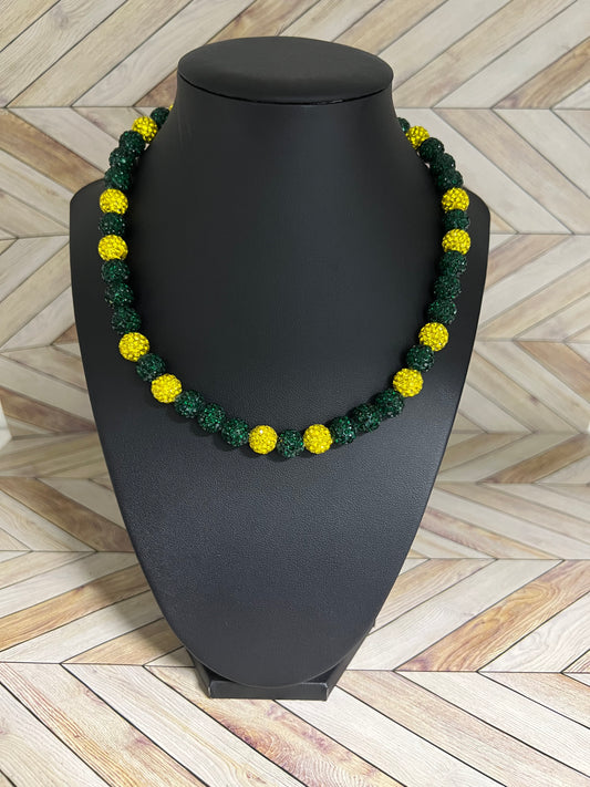 Green & Yellow Necklace