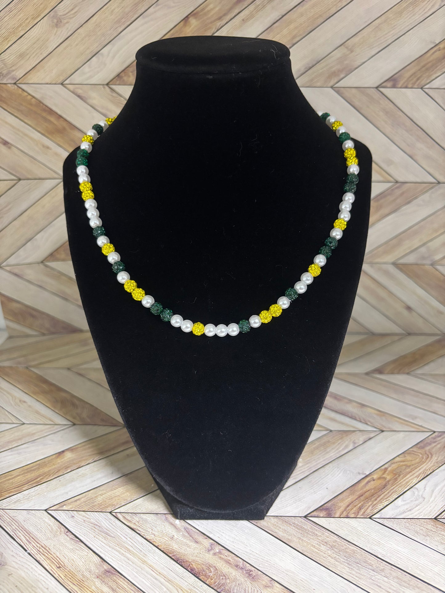 Green & Yellow Mini Pearls