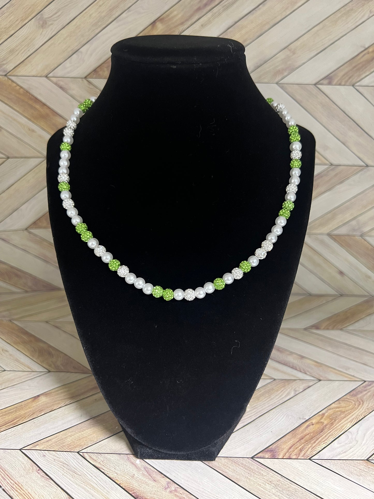 Lime Green Mini Pearls